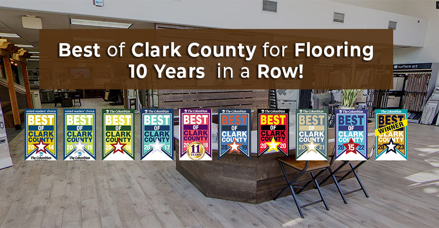 best of clark county graphic and cascade flooring america showroom